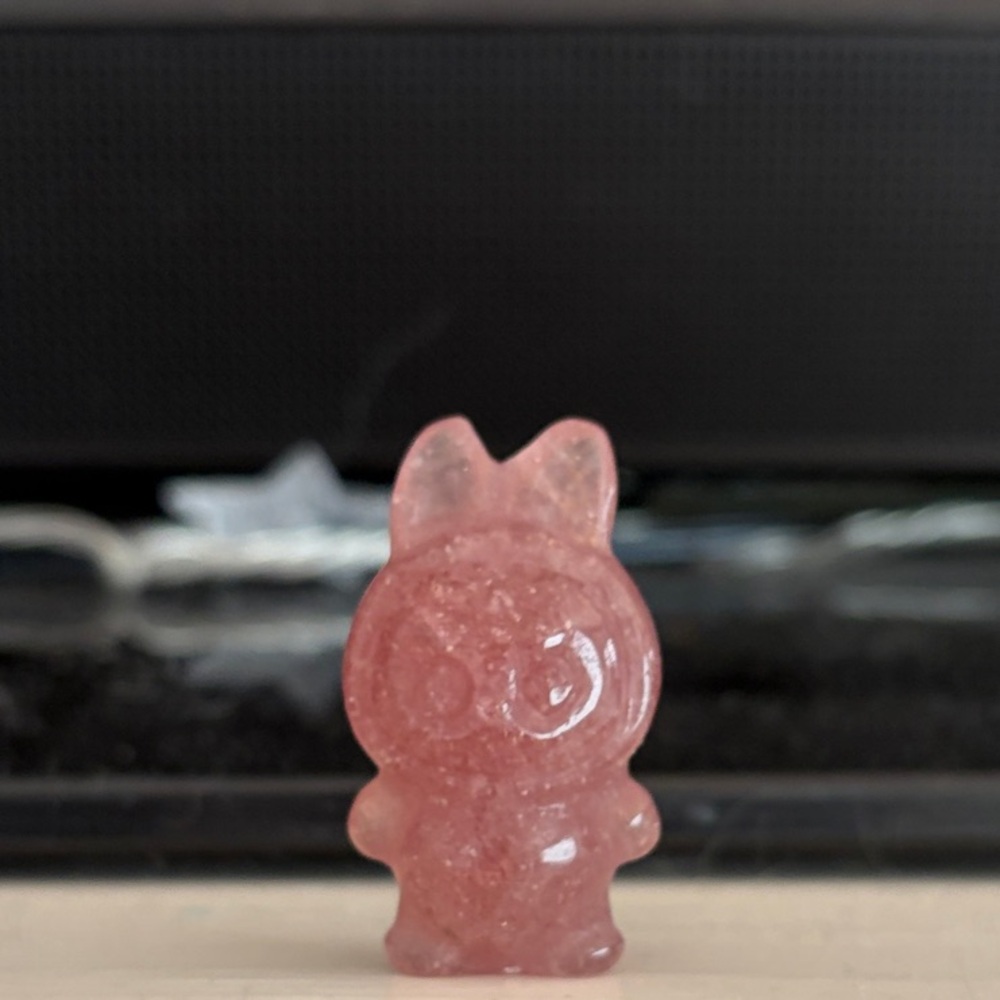 Pink Crystal Labubu
